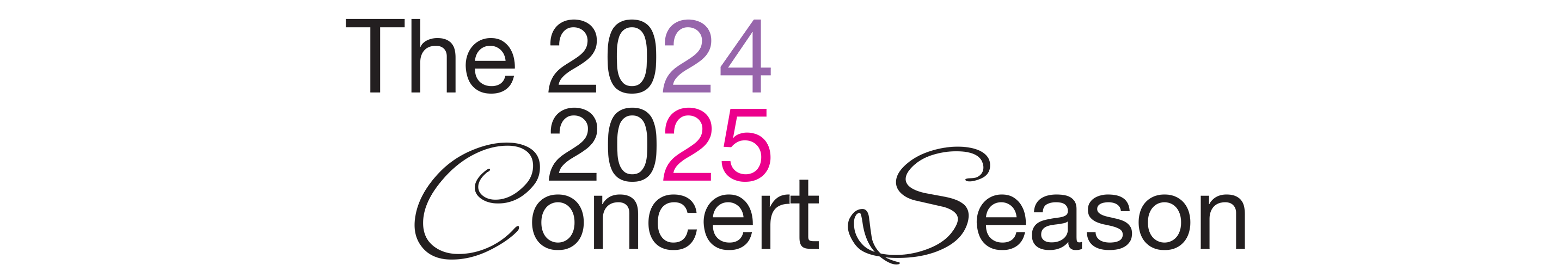 The 2023 - 24 Concert Season